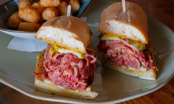 Hot Pastrami Deli Sandwich2