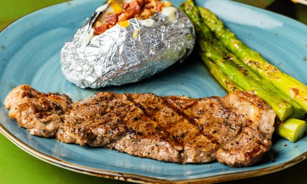 New York Steak and Baked Potato Dinner