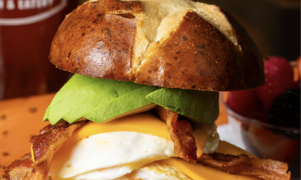 Stacked Breakfast Sandwich