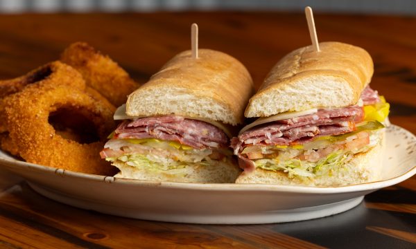 Italian Hero with Onion Rings 5